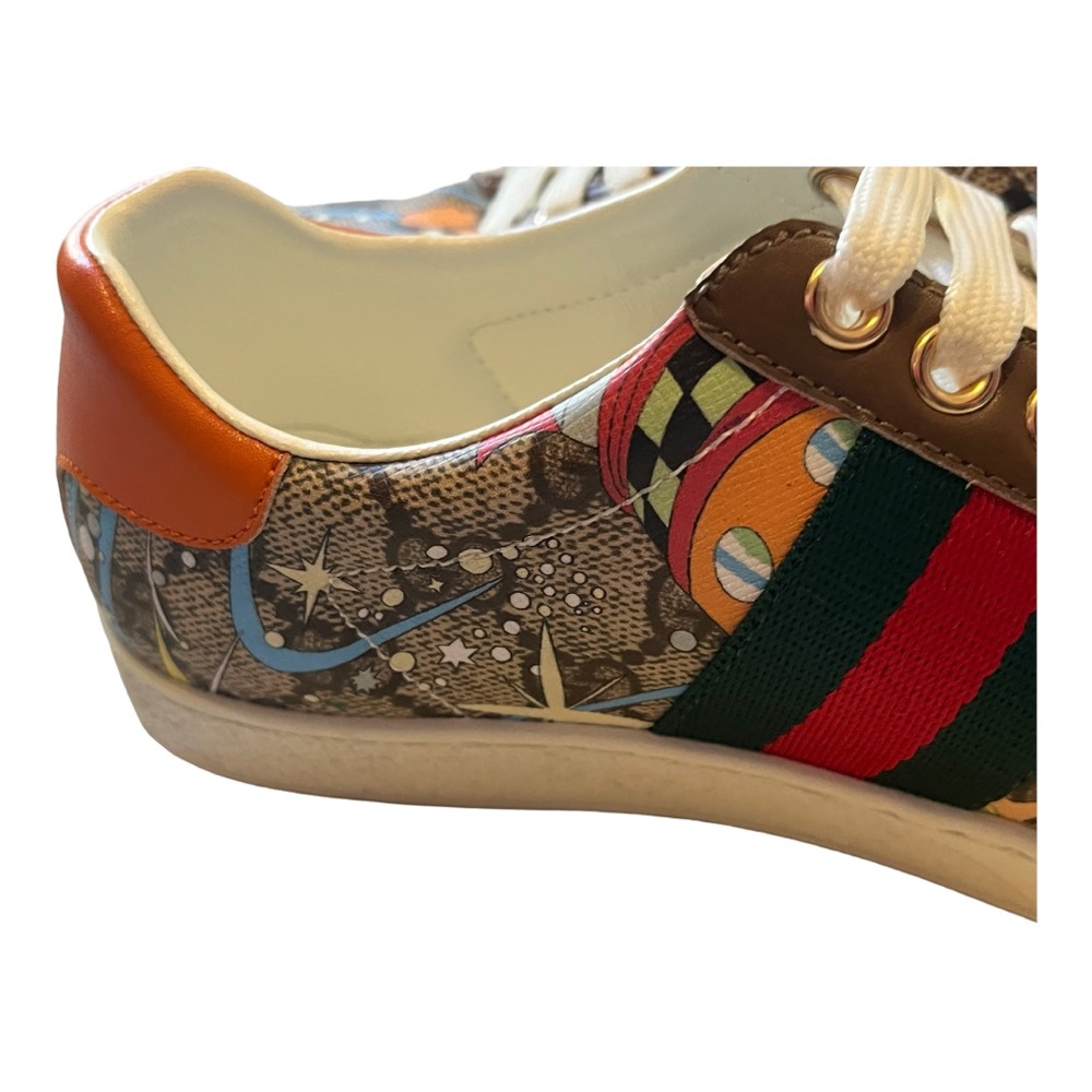 RARE Gucci Ace x Disney Huey Dewey Louie GG Logo Sneaker Shoes in Size 35 - Picture 7 of 16